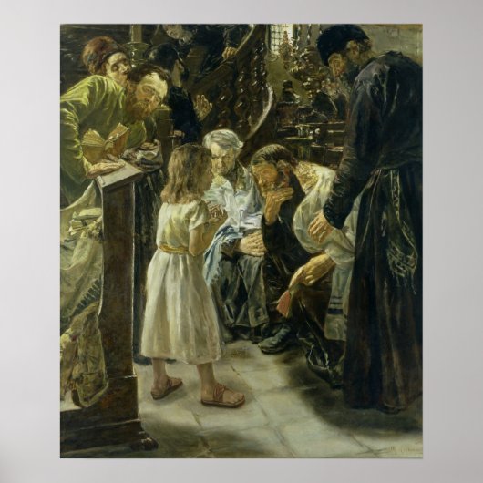 Poster Jésus de douze ans dans le Temple, 1879 (Devant)