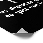 Poster Jesus Defeated Death So You Can Live Christian Fai (Coin)