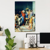 Poster Jésus Détruit Les Changeurs D'Argent (Bureau à domicile)