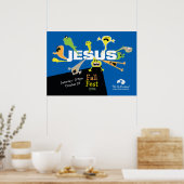 Poster Jésus effrayant (Cuisine)