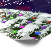 Poster Jésus en Neige (Coin)