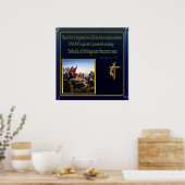 Poster Jésus enseignant (Cuisine)