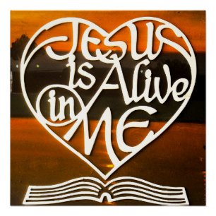 Poster JÉSUS est en vie dans ME Divine Glossy