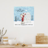 Poster Jésus est la raison de la saison (Cuisine)