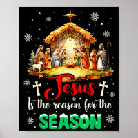 Jésus est la raison de la saison de la foi chrétie
