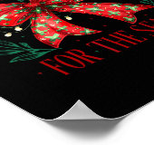 Poster Jésus Est La Raison De La Saison Foi Chrétienne (Coin)