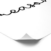 Poster Jésus est la raison de la saison Noël Jésus (Coin)