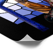 Poster Jésus est la raison - La réflexion de la Nativité (Coin)