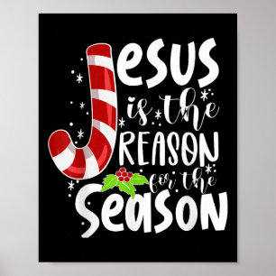 Poster Jésus Est La Raison Pour La Saison Noël Noël Noël