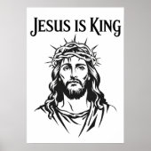 Poster Jésus est l'affiche du roi (Devant)