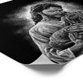 Poster Jésus Est Le Bon Pasteur (Coin)