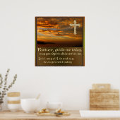 Poster Jésus est le roi des rois (Cuisine)