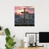 Poster Jésus est le roi des rois (Bureau à domicile)
