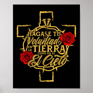 Poster Jésus Est Le Roi Yeshua Religieux Bible Chrétienne