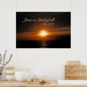 Poster Jésus est le Seigneur de tous (Cuisine)