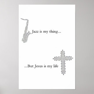 Poster Jésus est ma vie