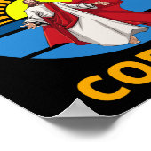 POSTER JÉSUS EST MON COPILOTE (Coin)