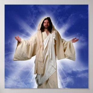 Poster Jésus est revenu