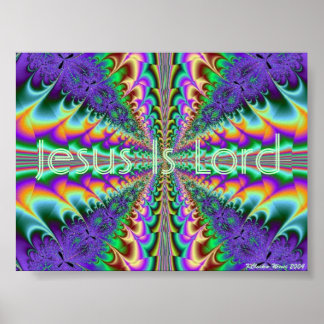 Poster Jésus est Seigneur