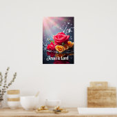 Poster Jésus est Seigneur (Cuisine)