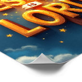 Poster Jésus est Seigneur (Coin)