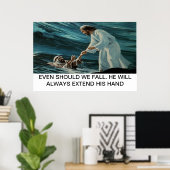 Poster Jesus et Peter (Bureau à domicile)