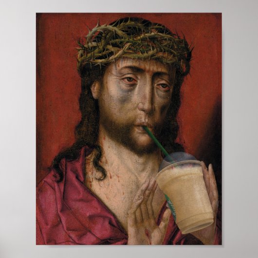 Poster Jésus et une soif persistante (Devant)