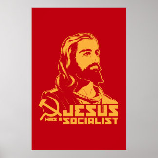 Poster Jésus était socialiste