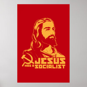 Poster Jésus était un socialiste