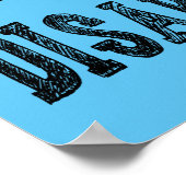 Poster Jésus fait la peur disparaître (Coin)