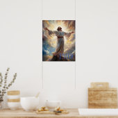 Poster Jesus Faith (Cuisine)