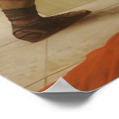 Poster Jésus Fléau au Pilier Passion du Christ B (Coin)