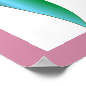 POSTER JÉSUS FLOWER RIBBON (Coin)