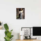 Poster Jésus frappe sur la porte antique (Bureau à domicile)