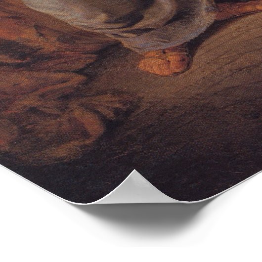 Poster Jésus guérit l'affiche aveugle (Coin)