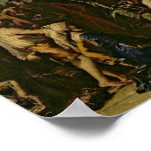 Poster Jésus guérit le paralytique à la piscine (Coin)