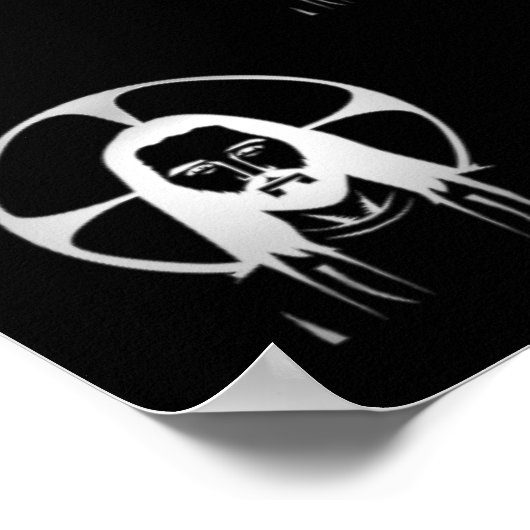 Poster Jesus in Silver (Coin)