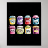 Poster Jesus Is My Jam And Im Here To Spread Christian Bi (Devant)