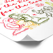 Poster Jesus Is The Reason Christian Cross Coquette Bow C (Coin)