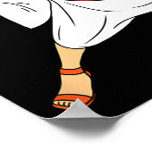 Poster Jésus Jouant au basket-ball 1 (Coin)