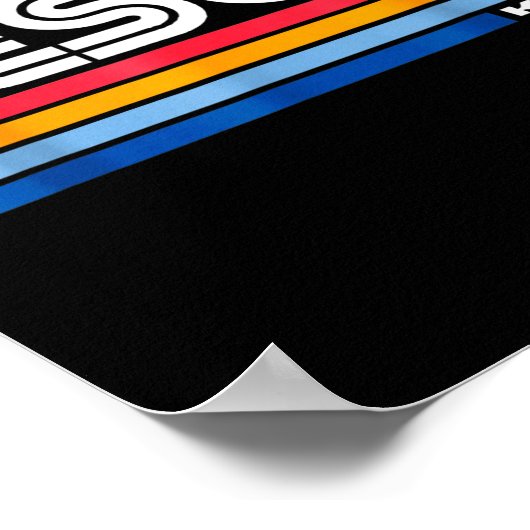 Poster Jesus King Retro Vintage Design (Coin)