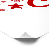 Poster Jésus La Raison De La Saison - Foi De Noël (Coin)