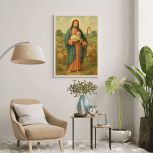 Poster Jésus le Bon Berger