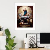 Poster Jésus le Bon Pasteur (Bureau à domicile)