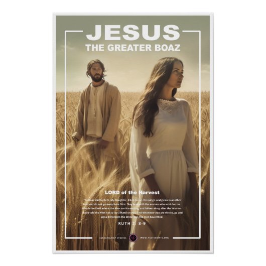 Poster Jésus - Le Grand Boaz (Devant)