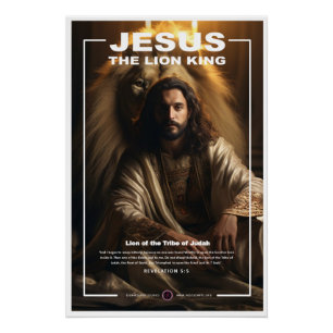 Poster Jésus - Lion King 2