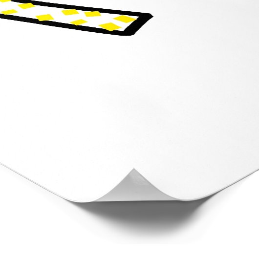 Poster Jésus m'aime (Coin)