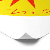 Poster Jésus m'aime (Coin)