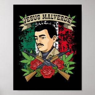Poster Jésus Malverde Chemise Pour Femmes & Hommes Cadeau