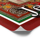 Poster Jésus Malverde Le Bandit Généreux (Coin)